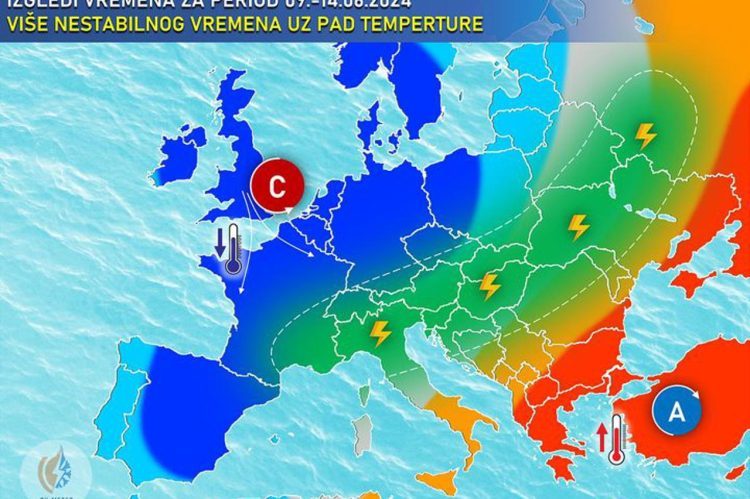 Objavljena prognoza do 14. lipnja: Stižu nam velike promjene