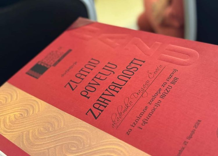 Svečana sjednica povodom 10. obljetnice HAZU BiH