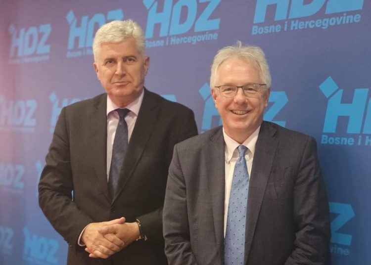 Čović u Mostaru održao sastanak s veleposlanikom SAD-a Murphyjem