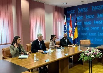 Čović u Mostaru održao sastanak s veleposlanikom SAD-a Murphyjem