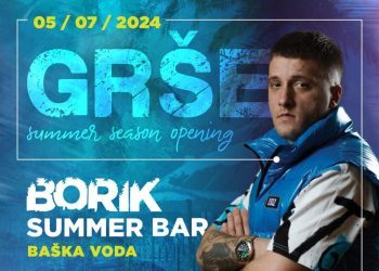 Osvojite ulaznice za koncert Grše u Borik Beach Baru