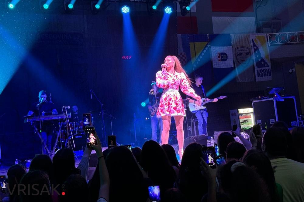 Antonija Čerkez održala humanitarni koncert u Širokom Brijegu
