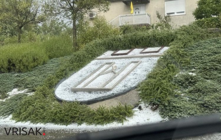 U Širokom Brijegu proglašeno stanje prirodne nesreće uzrokovano tučom