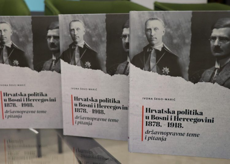 U Mostaru predstavljena znanstvena monografija “Hrvatska politika u Bosni i Hercegovini 1878. – 1918. državnopravne teme i pitanja”