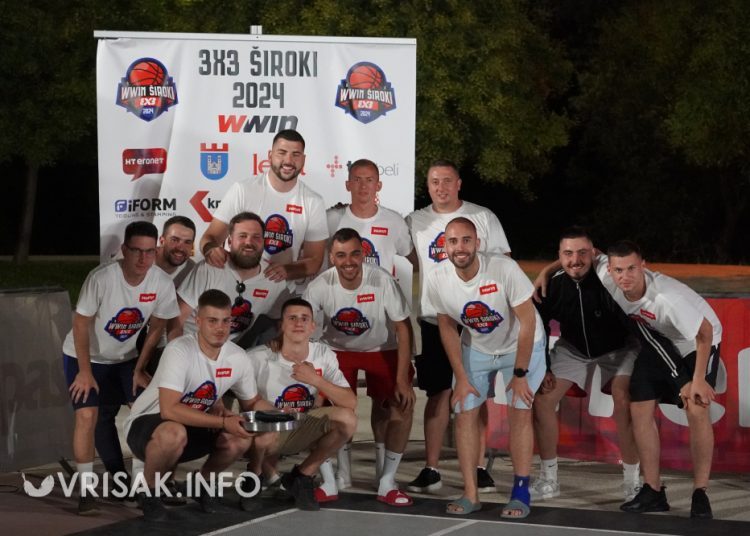 Dangerous Meridianbet iz Crne Gore pobjednik streetball turnira u Širokom Brijegu