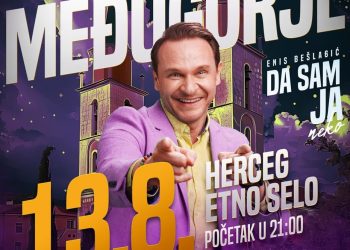 Enis Bešlagić sa svojom predstavom ‘Da sam ja neko’ dolazi u Herceg Etno selo