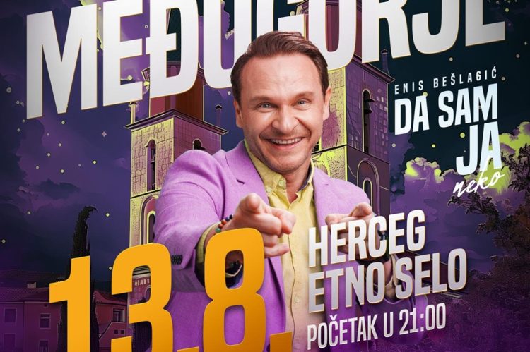 Enis Bešlagić sa svojom predstavom ‘Da sam ja neko’ dolazi u Herceg Etno selo