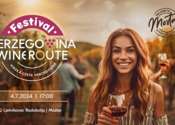 Festival Vinske ceste Hercegovine u četvrtak u Mostaru