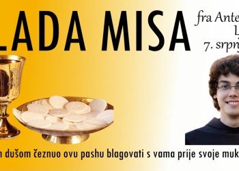 U nedjelju Mlada misa fra Ante Vukoje iz Ljubotića