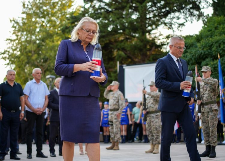 Čović na obilježavanju Dana branitelja općine Grude i 31. obljetnici Hrvatske Republike Herceg Bosne: Važnost zajedništva i očuvanja identiteta