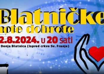 U ponedjeljak humanitarno-koncertni spektakl „Blatničke note dobrote“