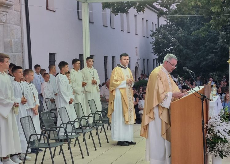 Sedma večer devetnica Velikoj Gospi u Širokom Brijegu