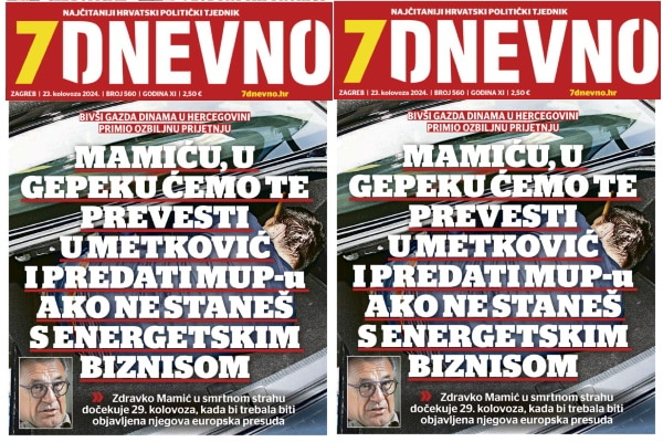 7dnevno tvrdi: Mamić se u Hercegovini zamjerio krivima i primio ozbiljnu prijetnju
