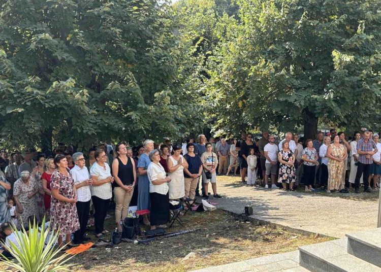 Brojni vjernici na Veliku Gospu u Kostajnici pokraj Konjica sudjelovali na Misnom slavlju