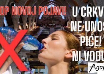 Fra Mario Knezović: Nije primjereno piti vodu tijekom svete mise