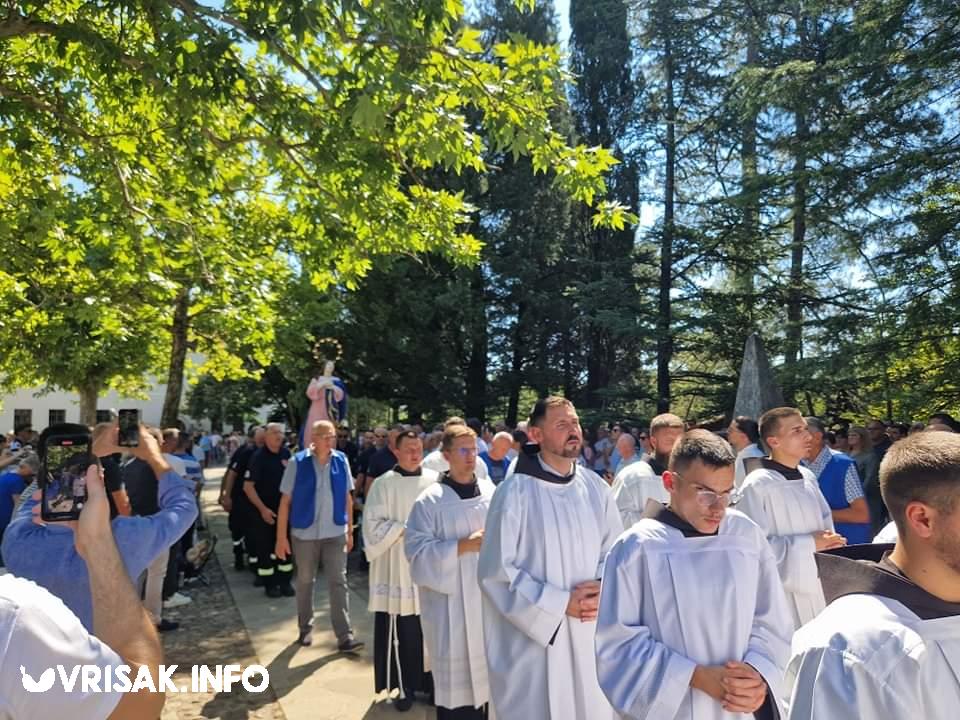 Tisuće vjernika u Širokom Brijegu i Međugorju na blagdan Velike Gospe