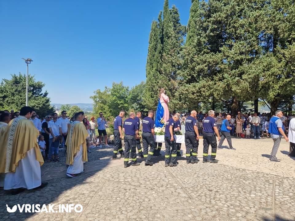 Tisuće vjernika u Širokom Brijegu i Međugorju na blagdan Velike Gospe