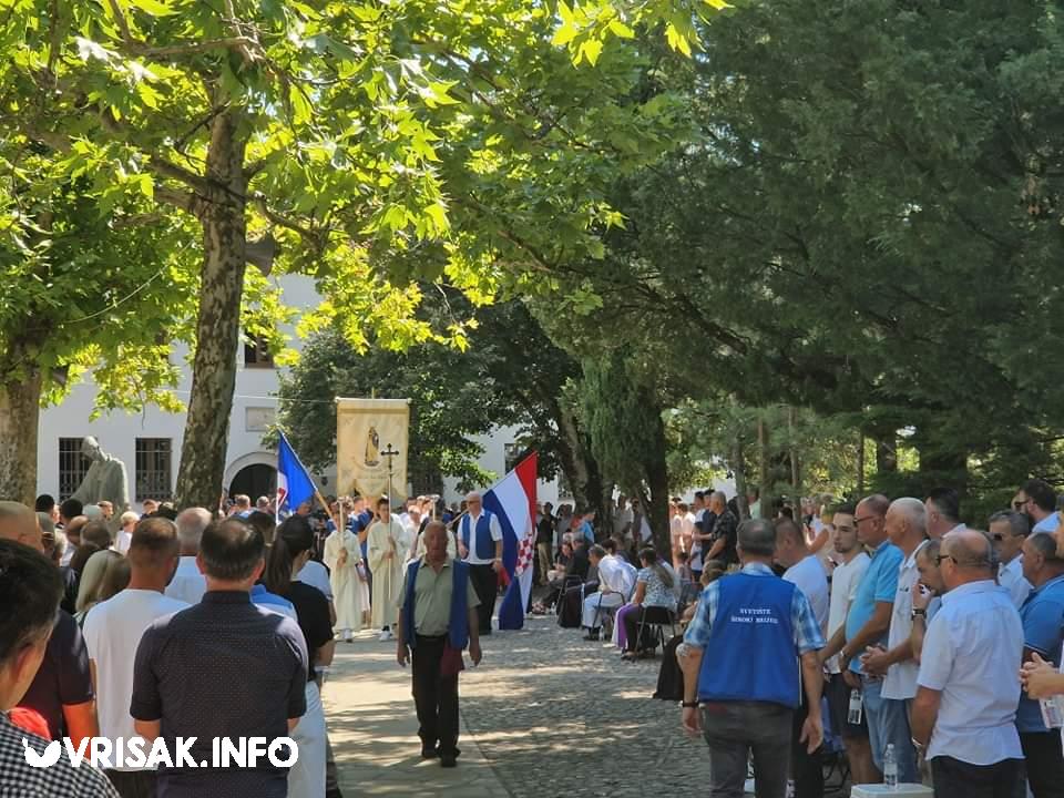 Tisuće vjernika u Širokom Brijegu i Međugorju na blagdan Velike Gospe