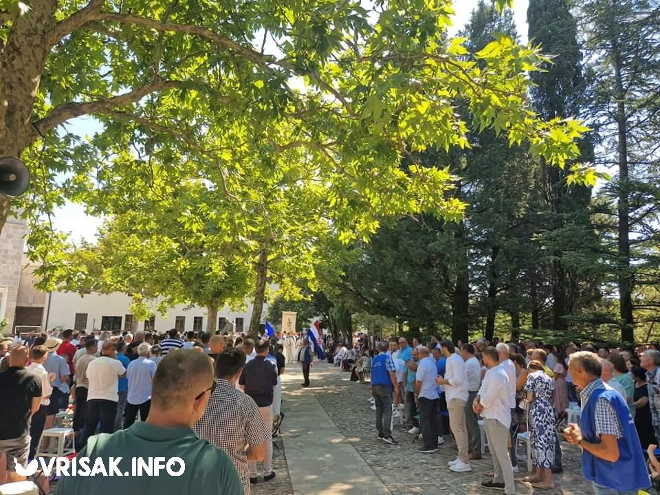Tisuće vjernika u Širokom Brijegu i Međugorju na blagdan Velike Gospe