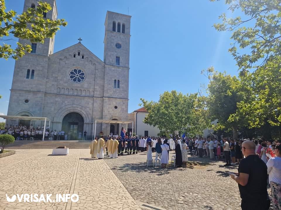 Tisuće vjernika u Širokom Brijegu i Međugorju na blagdan Velike Gospe