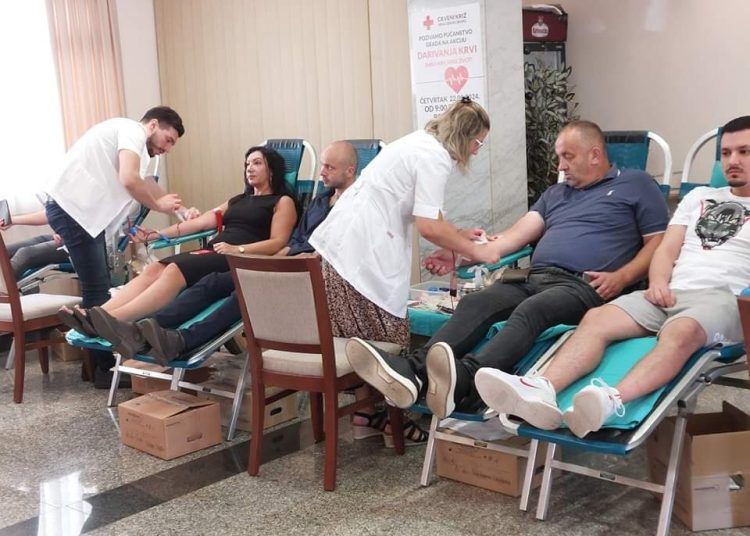 U Širokom Brijegu prikupljeno 60 doza krvi