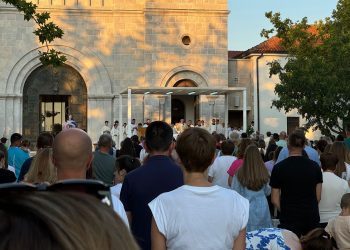 Sedma večer devetnica Velikoj Gospi u Širokom Brijegu