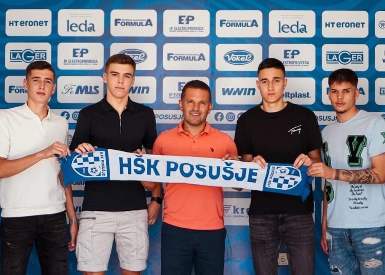 HŠK Posušje predstavilo pet novih igrača prve momčadi