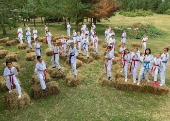 Članovi Karate kluba “Široki” na pripremama na Blidinju