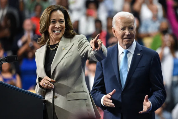 Joe Biden i Kamala Harris u prvom zajedničkom nastupu nakon njegova povlačenja