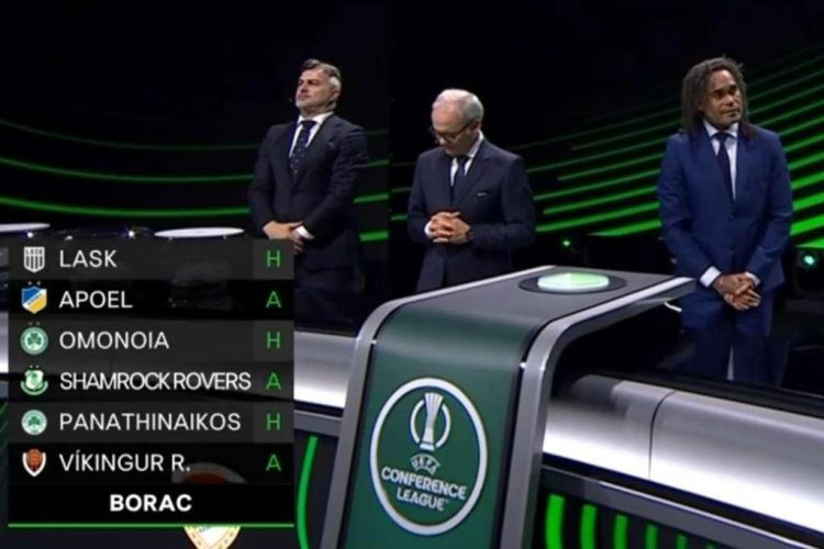 Borac saznao protivnike u UEFA Konferencijskoj ligi