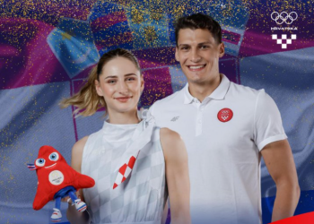 Lena Stojković i Ivan Šapina će nositi hrvatsku zastavu na zatvranju Olimpijskih igara