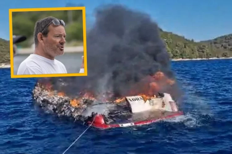 Drama u akvatoriju Mljeta: Iz gorućeg glisera spašeno šestero Mostaraca