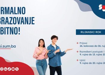 Rujanski upisni rok na Sveučilištu u Mostaru: Prijave otvorene do 6. rujna