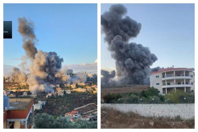 Izraelska vojska gađala položaje Hezbolaha u Libanonu