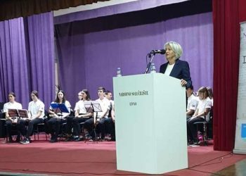 Predsjedateljica Vijeća ministara BiH Borjana Krišto na svečanosti Dana Grada Livna