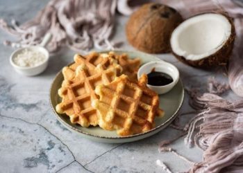 Recept za vafle s kokosom