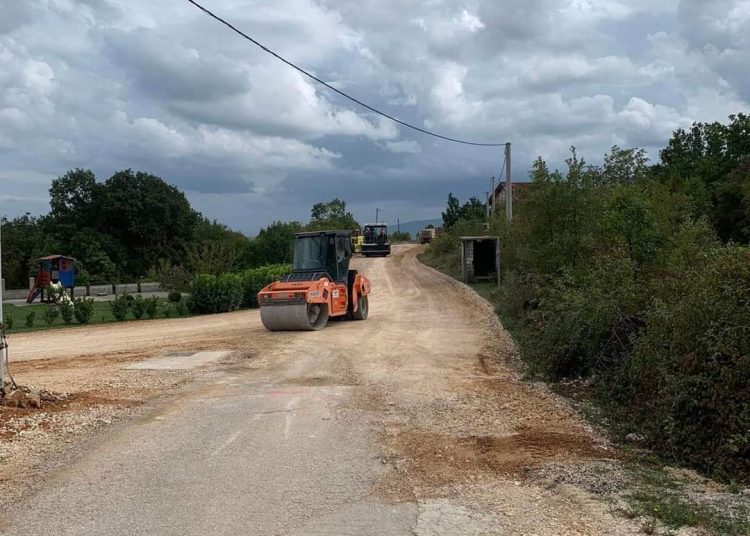 Obavijest o zatvaranju ceste u Ljubotićima