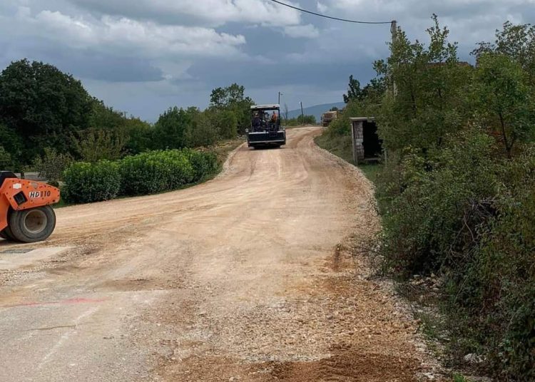 Obavijest o zatvaranju ceste u Ljubotićima