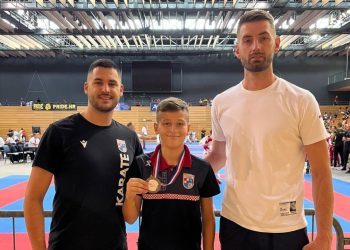 Bruno Pinjuh iz Karate kluba Široki Brijeg brončani na Cro Openu u Rijeci