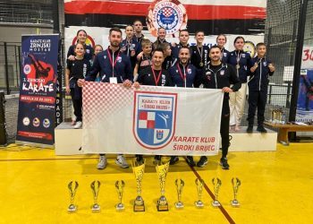 Karate klub Široki Brijeg najuspješniji klub na 3. Zrinjski karate kupu