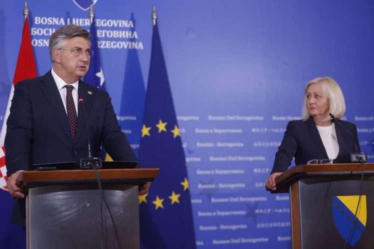 Krišto – Plenković: “Nastavak podrške Hrvatske Bosni i Hercegovini za iskorak na europskom putu”