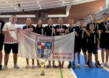 Karate klub Široki Brijeg najuspješniji klub na vrlo jakom turniru u Čakovcu