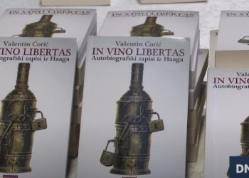 U Čitluku predstavljena knjiga “In vino libertas” Valentina Ćorića