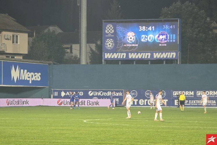 Široki Brijeg vodio 2:0 pa ostao bez pobjede protiv GOŠK-a