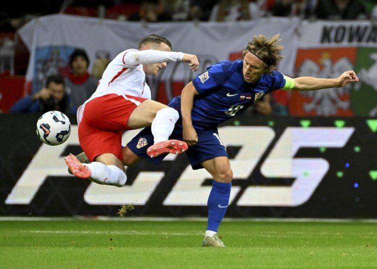 Hrvatska ispustila dva gola prednosti i remizirala s Poljskom