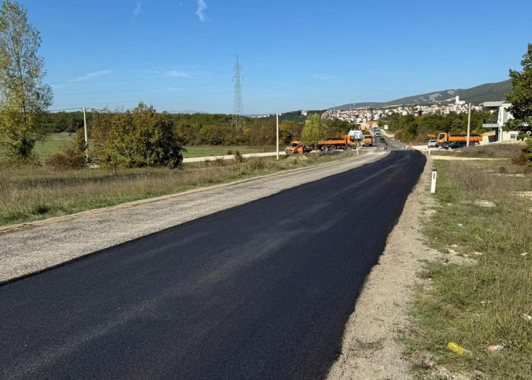 Uskoro završava obnova ceste između Gruda i Posušja