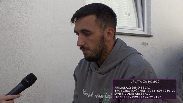Dino Begić je ostao sam sa svojom petogodišnjom djevojčicom Dalal