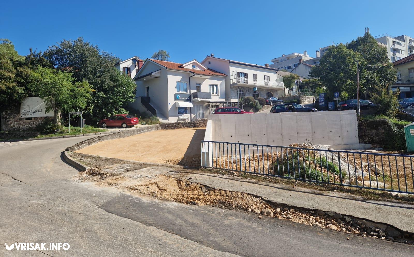 Široki Brijeg: U tijeku su radovi na križanju ispod Krunine strane