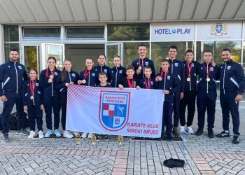 Karate klub Široki Brijeg nastavio niz odličnih rezultata i u Crnoj Gori