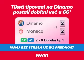 Tiketi tipovani na Dinamo postali dobitni